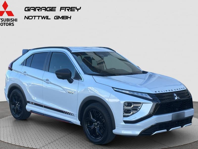 Mitsubishi Eclipse Cross Ralliart in Weiss, Frontansicht